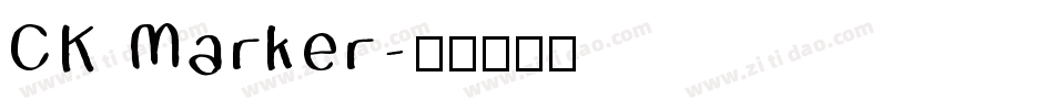 CK Marker字体转换